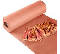 Papier de Boucher Rose, Rouleau de Papier Kraft pour Barbecue, Boucherie Original, pour Grill, Barbecue, Fumoir, Viande de Poisson, Cuisson Parfaite de Jus (Rouleau de 30 cm × 18 Mètres)