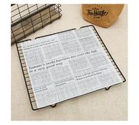 papier de charcuterie Lot de 25 feuilles de papier d'emballage for sandwichs - 9,8 x 9,8 pouces - Papier d'emballage alimentaire résistant à la graisse - Outils de pâtisserie(Color 09)