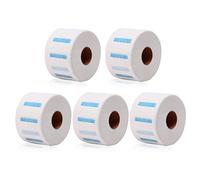 Papier de cou, MOGOI 5 rouleaux de bandes jetables de papier de protection de cou, collier de coiffure extensible de cou couvrant le papier essuie-tout pour des coiffeurs et des barbiers
