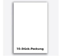 Papier de couleur - FOLIA BRINGMANN - Pack de 10 feuilles - Blanc - 50x70 cm - 220 g/m²