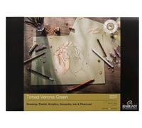 Papier De Couleur Tonné Vert Vérone Rembrandt Royal Talens A4 180gsm 50 Pages