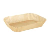 Papier de cuisson friteuse à air x50 KC0007 pour Friteuse | Papier, papier de cuisson pour friteuse à air, lot de 50, adapté airfryer, pâtisserie et cuisson, marron