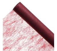 Papier de fleurs enveloppé imperméable, paquet de fleurs en rouleau, matériaux d'emballage de doublure florale for magasins de fleurs(Red)