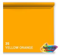 Papier de fond Superior 35 Yellow-Orange 1,35 x 11m