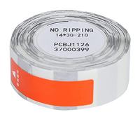 Papier de marquage pour imprimante d'étiquettes autocollantes, rouleau de pâte transparent auto-adhésif résistant aux déchirures, matériau PVC imperméable 210 feuilles pour