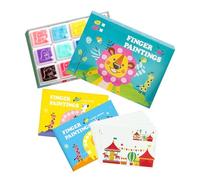 Papier de peinture pour enfants - Fournitures de bricolage lavables en 12 couleurs, bloc de papier à dessin pour enfants, activités artistiques | pour le divertissement, la maison, l'école, la salle