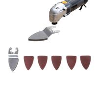 Papier De Ponçage + Tampon De Ponçage Pour Les Doigts, Outil Électrique Multifonction Oscillant