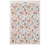 Papier de pour argile - Feuilles de en céramique de 9,5 x 13,8 cm, papier de poterie florale coloré, motif fait à la main soluble dans l'eau | Décalques floraux rustiques pour