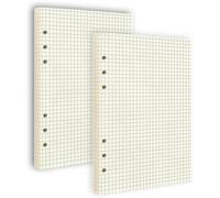Papier De Remplissage,2 Pièces A5 À 6 Trous Recharges Papier A5 Recharges De Papier Ligné Rechargeable Pour Classeurs À 6 Anneaux Agenda Papier D'insertion De Cahier 160 Pages Blanc[Z918]