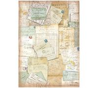 Papier de riz A4 emballé - Around the world letters