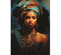 Papier de riz Beauté Africaine, 29 x 40cm (1pc) - pour meubles Poster Craft Decoupage by CRAFT KREATIVELY