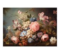 Papier de riz Bouquet Rose, 29 x 40cm (1pc) - pour meubles Poster Craft Decoupage by CRAFT KREATIVELY