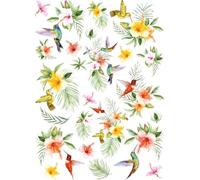Papier de riz Colibri, 29 x 40cm (1pc) - pour meubles Poster Craft Decoupage by CRAFT KREATIVELY