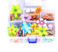 Papier de riz comestible gluant, 100 pièces Fleur Fleurie Décoration de boulangerie pour gâteaux pour gâteaux décor Party Cupcake Food Decorations, comestible Flower Paper Cake Decor