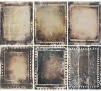 Papier de riz Film Vintage, 20 x 26,6cm (6pc) - 6 motifs pour Scrapbooking, Cartes, Artisanat, Découpage par CRAFT KREATIVELY