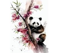 Papier de riz Panda, 29 x 40cm (1pc) - pour meubles Poster Craft Decoupage by CRAFT KREATIVELY