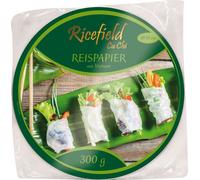 papier de riz rond 300g | Ø 22cm | pour rouleaux de printemps | du Vietnam
