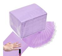 Papier de salon de beauté - 50 pièces propres pour manucure imperméables, tapis de table absorbants 3 couches, tapis de table de manucure imperméables | Couvertures m