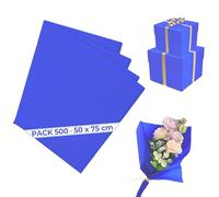 Papier de soie Bleu Espace Profond (Pack 500) 50x75cm