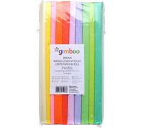 Papier de soie froissé GIMBOO en rouleau de 10 pièces couleurs pastel mélangées, prix par pièce