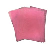 Papier de soie, Lot de 10 feuilles papier for scrapbooking, décoration, bricolage, journal intime, collage, origami, soie(Pink)