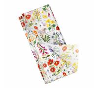 Papier de soie Rex London Wild Flowers (x10) Blanc 50x70x0,1 cm