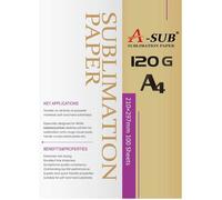 Papier de sublimation A4 - ARNUSA - 210x297 mm - 100 feuilles - 120 g/m2 - Blanc