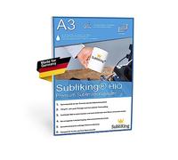 Papier de Sublimation DIN A3 adapté pour Epson, Ricoh & Sawgrass, 125g/m², 100 feuilles