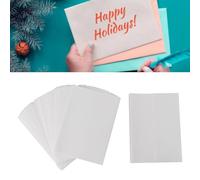Papier de traçage, papier translucide, 100 feuilles de papier de transfert multi-fonctionnel blanc pour esquisser l'animation de dessin de traçage, les cartes de voeux, les