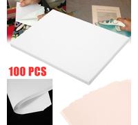 Papier De Transfert De Glissière D'Eau À Jet D'Encre, Format A4, Pratique, Décalcomanie De Glissière D'Eau Blanche, Outil De Motif De Vêtements Pour Bricolage, 100 Pièces