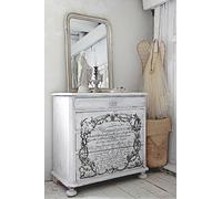 Papier de transfert Stewards - Noir - Décoration de meuble - Jeanne d´Arc living Redesign - Papier de transfert pour meubles, murs, bois, etc