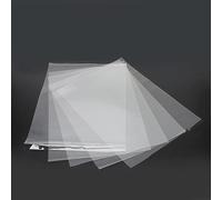 Papier de Transfert Thermique Transparent de Tatouage, Papier de Pochoir de Tatouage de 50pcs pour Tatouer le Papier de Transfert Thermique, Papier de Film de Modèle Clair