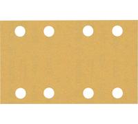 Bosch 10x Schleifpapier Expert C470 mit 8 Löchern (für Hartholz, Farbe auf Holz, 80x133 mm, Körnung 180, Professional Zubehör Schwingschleifer)