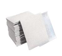 Papier de verre carré 75x100mm, grain papier floqué, disque spécial, broyeur pierre abrasif for peinture voiture, outils polissage du bois, 20 pièces(600 grit,20 PCS)