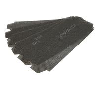 Papier de verre de Marshalltown, grain 120 (5 feuilles/sac), papier de verre, pour les poseurs de cloisons sèches, dimensions : 285x107 mm