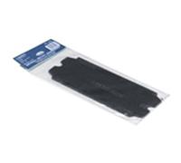 Papier de verre de Marshalltown, grain 220 (5 feuilles/sac), papier de verre, pour les poseurs de cloisons sèches, dimensions : 285x107 mm