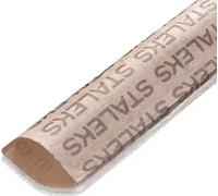 Staleks Lime à Ongles Jetable PapmAm Blanc PapmAm Manucure Pédicure Lime à Ongles sur une Base en Bois Expert 22 Grain 180 (25pcs)