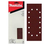 Papier de verre MAKITA 115x280 mm 14 trous K180, 10 pcs P-33065