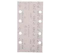 Papier de verre pour ponceuse orbitale Makita E-19691; 93x185 mm; P240; 10 unités
