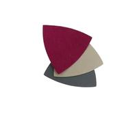 Papier de verre triangulaire 90mm, 5 à 50 pièces, papier abrasif de polissage sec et humide, grain 60 à 10000, tampon de ponçage multi-outils oscillant(320,20Pcs)