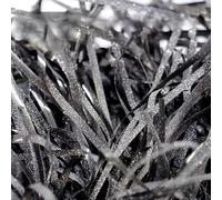 Papier déchiqueté pour boîtes-cadeaux, Papier de soie froissé à paillettes, 30-500 g, multicolore(Style a/Black,100g)