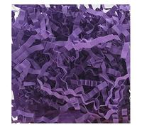 Papier déchiqueté pour remplir les paniers cadeaux Papier de remplissage déchiqueté à paillettes froissées multicolore 100-500g(Deep Purple,100g)