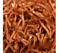 Papier déchiqueté pour remplir les paniers cadeaux Remplisseur de papier de soie déchiqueté irisé froissé multicolore 100-500g(Bright Orange,500g)