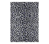 Papier Décopatch No. 207 Lot de 20 feuilles (395 x 298 mm, idéal pour vos papmachés) Marron/noir/léopard Léopard noir.