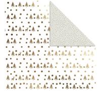 Papier décoratif 30.5x30.5cm 3ark 180g cerfs et pois ViviGade