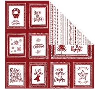 Papier décoratif 30.5x30.5cm 3ark 180g Gribouillis et textes ViviGade