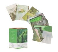 Papier Décoratif pour Scrapbooking, Mini Cartes Notes | Motifs Quatre Saisons, Papier Pliable, Fond Décoratif, Cartes de Vœux et Boîtes Présents, Style Vintage