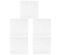 Papier D'emballage Blanc pour 5 Feuilles Bouquet de Fleurs
