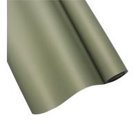 Papier d'emballage brouillard mat couleur unie papier fleuriste Bouquet fleur Art papier d'emballage rouleau épais 15 mètres(Deep green)