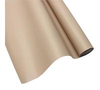 Papier d'emballage brouillard mat couleur unie papier fleuriste Bouquet fleur Art papier d'emballage rouleau épais 15 mètres(Khaki)